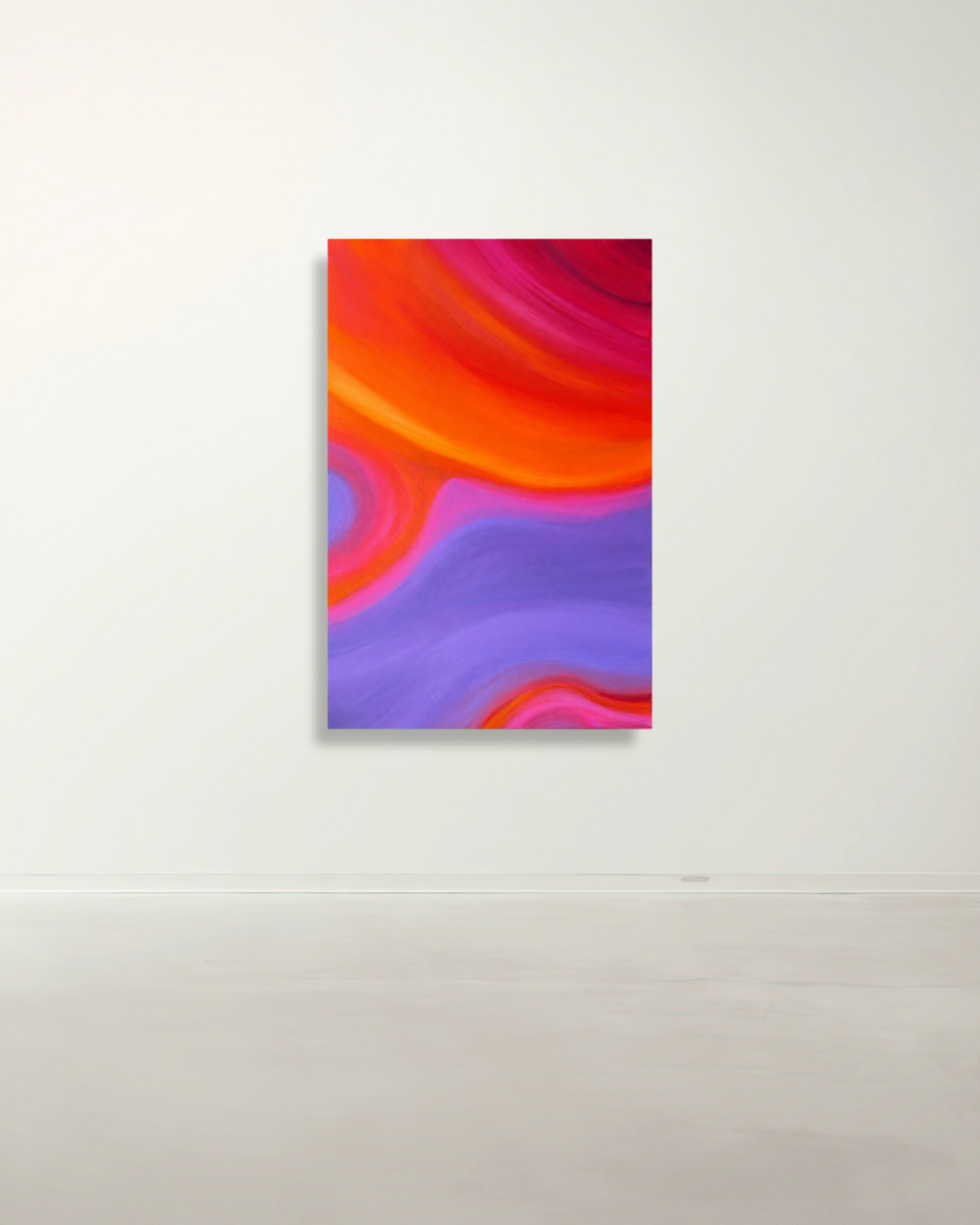 Temperature, 2026, acrylic on canvas